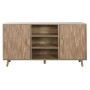 Meubles de télévision Home ESPRIT Marron Doré 140 x 40 x 74,8 cm