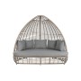 Garden sofa Home ESPRIT Dark grey 198 x 168 x 168 cm