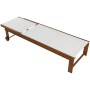 Chaise longue Home ESPRIT Blanc Marron 187 x 65 x 81 cm