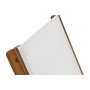 Sun-lounger Home ESPRIT White Brown 187 x 65 x 81 cm