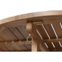 Dining Table Home ESPRIT Brown Natural Acacia 110 x 110 x 74 cm