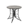 Table d'appoint Home ESPRIT Noir Multicouleur 80 x 80 x 76 cm