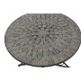 Table d'appoint Home ESPRIT Noir Multicouleur 80 x 80 x 76 cm