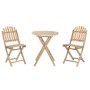 Table set with 2 chairs Home ESPRIT 61 x 61 x 73 cm