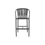 Stool Home ESPRIT Aluminium synthetic rattan 57 x 61 x 108 cm