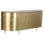 Sideboard Home ESPRIT Golden Brass Mango wood 197 x 46 x 85 cm