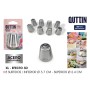 Nozzles for pastry bags Quttin XL 48 Units