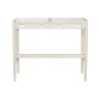 Table set with chairs Home ESPRIT White Natural 112 x 40 x 96 cm