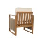 Garden sofa Home ESPRIT White Brown 182 x 72 x 80 cm