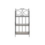 Étagère Home ESPRIT Noir Multicouleur Céramique Forge 3 Etagères 54 x 29 x 121 cm 58 x 31,5 x 117 cm