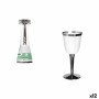 Wine glass Algon 3 Pieces (12 Units)