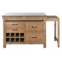 Meuble de cuisine Home ESPRIT Noir Naturel 120 x 75 x 90 cm