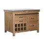 Meuble de cuisine Home ESPRIT Noir Naturel 120 x 75 x 90 cm