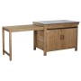 Meuble de cuisine Home ESPRIT Noir Naturel 120 x 75 x 90 cm