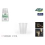 Set of glasses Algon Plastic 210 ml 7 Pieces (24 Units)