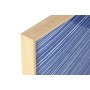 Cadre Home ESPRIT Jaune Bleu Moderne 120 x 3,5 x 120 cm (2 Unités)