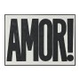 Cadre Home ESPRIT Amor! Blanc Noir Moderne 103 x 4,5 x 143 cm