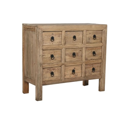 Caisson à Tiroirs Home ESPRIT Naturel Oriental 97 x 40 x 86 cm