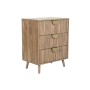 Caisson à Tiroirs Home ESPRIT Marron Doré 60 x 39 x 77 cm