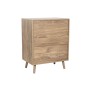 Caisson à Tiroirs Home ESPRIT Marron Doré 60 x 39 x 77 cm