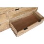 Caisson à Tiroirs Home ESPRIT Marron Noir Alpino 180 x 45 x 91 cm