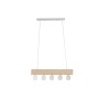 Suspension Home ESPRIT Blanc Noir Marron Clair Bois 50 W 80 x 10 x 30 cm