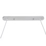 Ceiling Light Home ESPRIT White Black Light brown Wood 50 W 80 x 10 x 30 cm