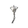 Ceiling Light Home ESPRIT Brown Silver Crystal Steel 25 W 80 x 80 x 80 cm