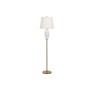 Lampadaire Home ESPRIT Blanc Doré 220 V 43 x 43 x 170 cm