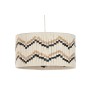 Suspension Home ESPRIT Bicolore Raphia 50 W 39 x 39 x 21 cm