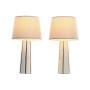 Lampe de bureau Home ESPRIT Bleu Blanc Vert 50 W 220 V (2 Unités)