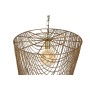 Suspension Home ESPRIT Doré Fer 46 x 46 x 98 cm
