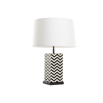 Lampe de bureau Home ESPRIT Blanc Noir 50 W 220 V