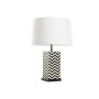 Lampe de bureau Home ESPRIT Blanc Noir 50 W 220 V
