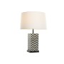 Lampe de bureau Home ESPRIT Blanc Noir 50 W 220 V