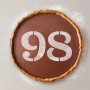 Cake stencil Algon Number 8 (36 Units)