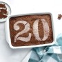 Gabarit de gâteau Algon 25 cm Numéro 0 (36 Unités)