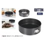 Moule amovible Quttin Noir 24 x 7+28 x 6,8 cm 2 Pièces (6 Unités)