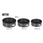 Moule amovible Quttin Noir 24 x 7+28 x 6,8 cm 3 Pièces (6 Unités)