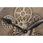 Horloge Murale Home ESPRIT Doré Argenté Verre Fer 72 x 8,5 x 72 cm