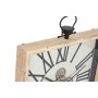 Horloge Murale Home ESPRIT Blanc Naturel Métal Bois de pin 60 x 8,5 x 73 cm