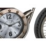Horloge Murale Home ESPRIT Rouge Doré PVC Métal Moto Vintage 95 x 12 x 43,5 cm