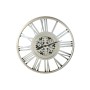 Horloge Murale Home ESPRIT Argenté Fer 102 x 9,5 x 102 cm