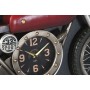 Horloge Murale Home ESPRIT Rouge Doré PVC Métal Moto Vintage 120 x 15,5 x 60 cm