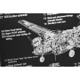 Wall Clock Home ESPRIT Golden Silver Metal Aeroplane Vintage 175 x 21 x 64 cm