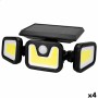 Solar-powered spotlight Aktive 28 x 9 x 12 cm (4 Units)