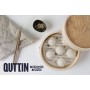 Food Steamer Quttin Bamboo 20 x 8,5 cm (12 Units)