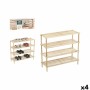 Banc à chaussures Confortime 74 x 26,5 x 64 cm (4 Unités)