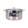 Casserole avec Couvercle Quttin ø 34 x 18 cm (2 Unités)