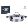 Casserole avec Couvercle Santa Clara Ø 25,7 x 34 x 6,5 cm (2 Unités)
